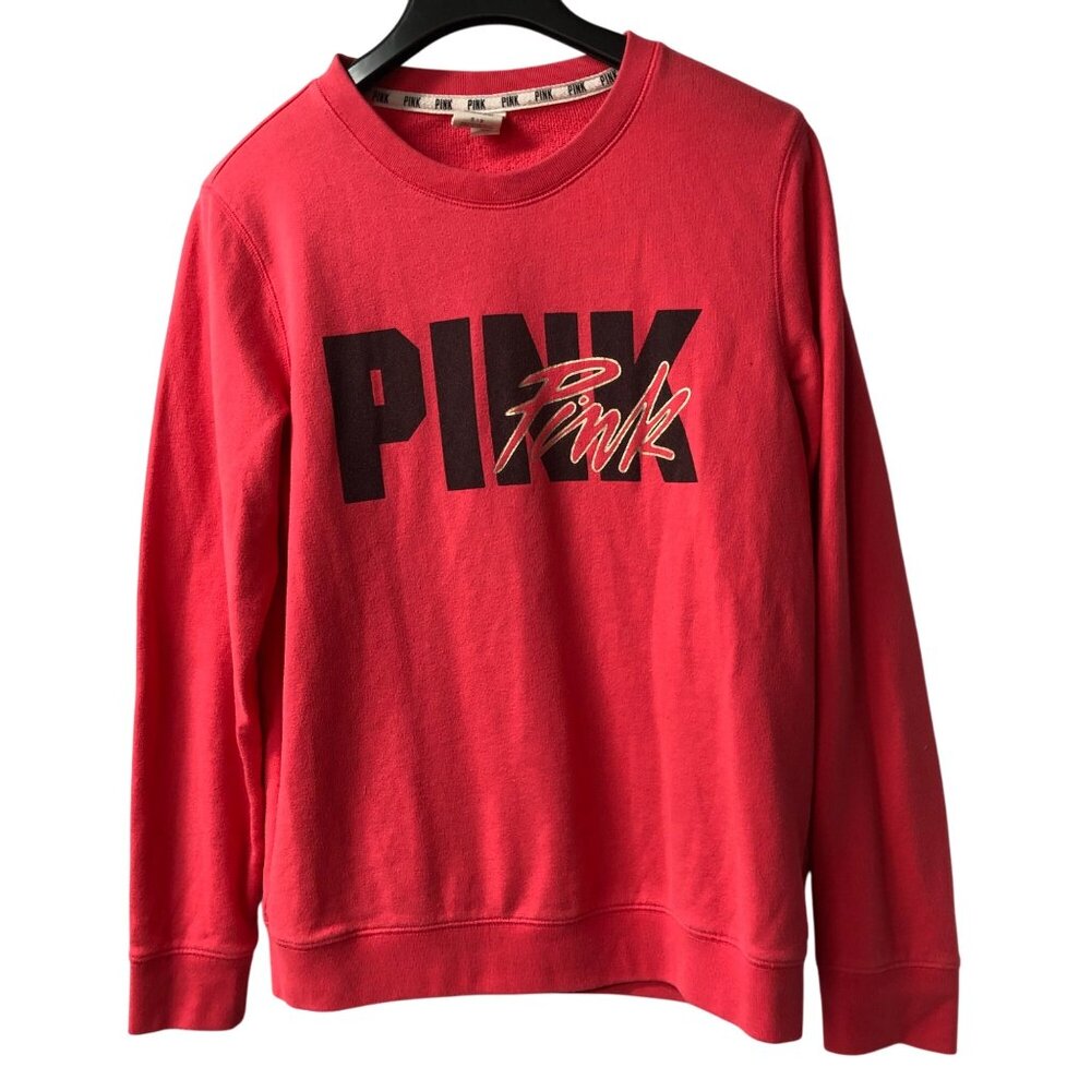 Pink Victoria's Secret Cut out back sweatshirt SM